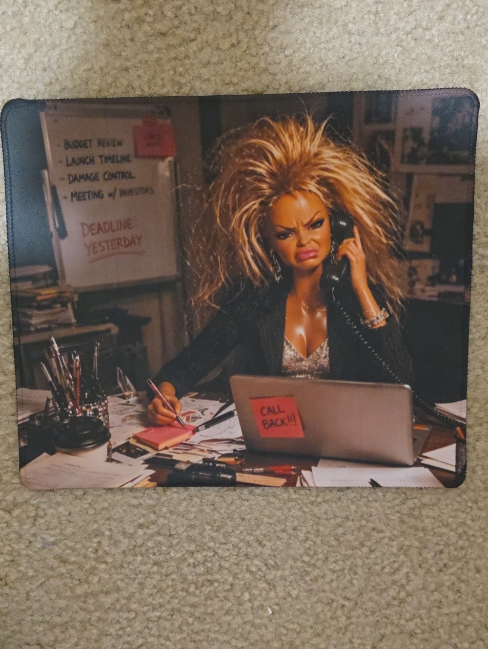 Barbie Funny Mouse Pad